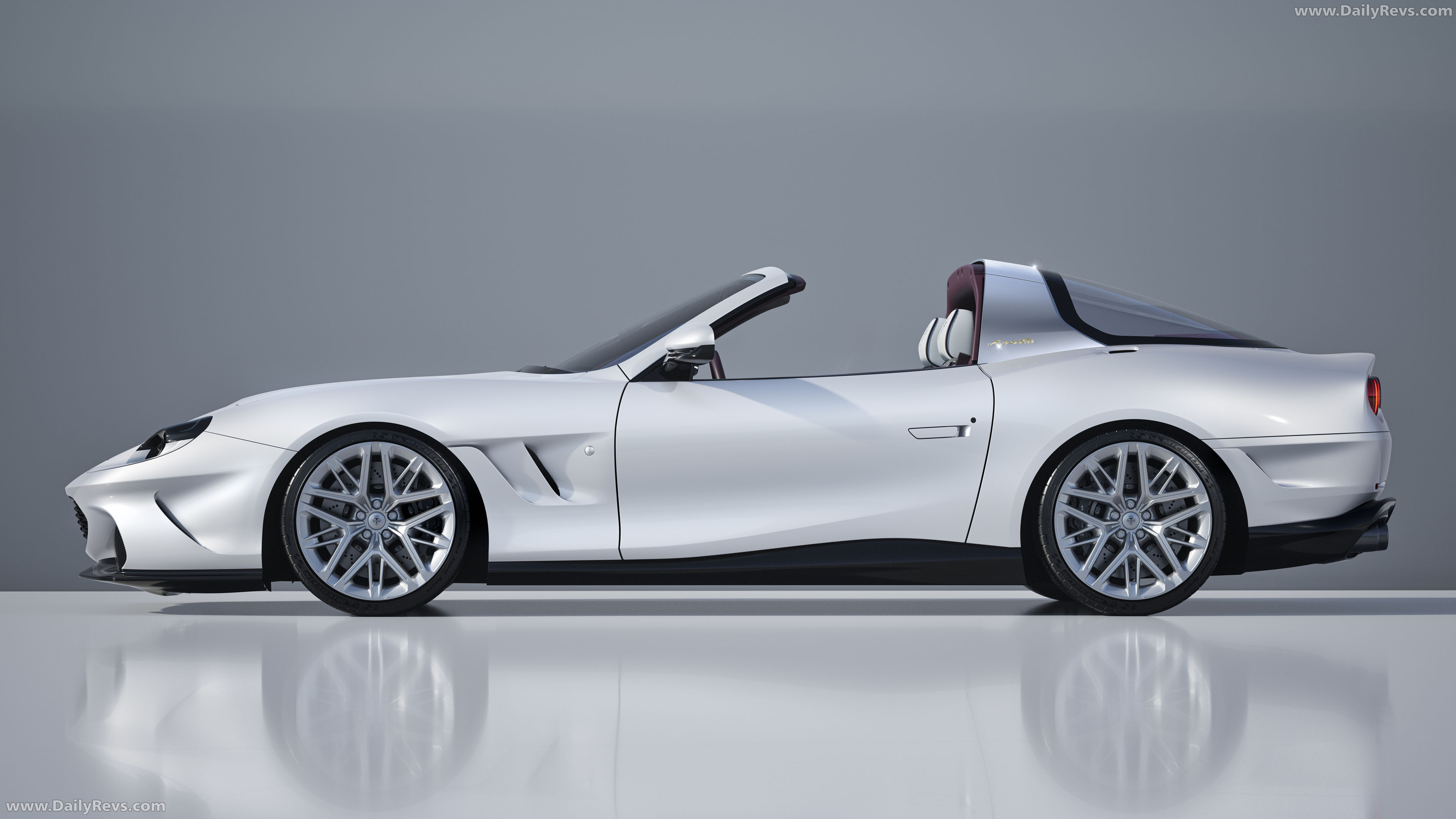2027 Touring Superleggera Veloce12 Aperta Side View